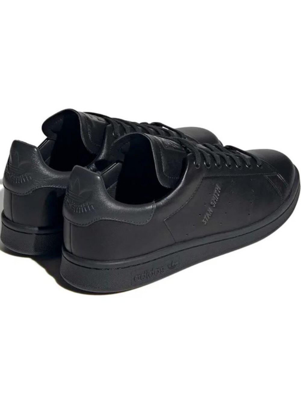 Adidas Originals Stan Smith Lux Black Rare Limited Classic Mens Shoes HQ6787 12 - Picture 15 of 16